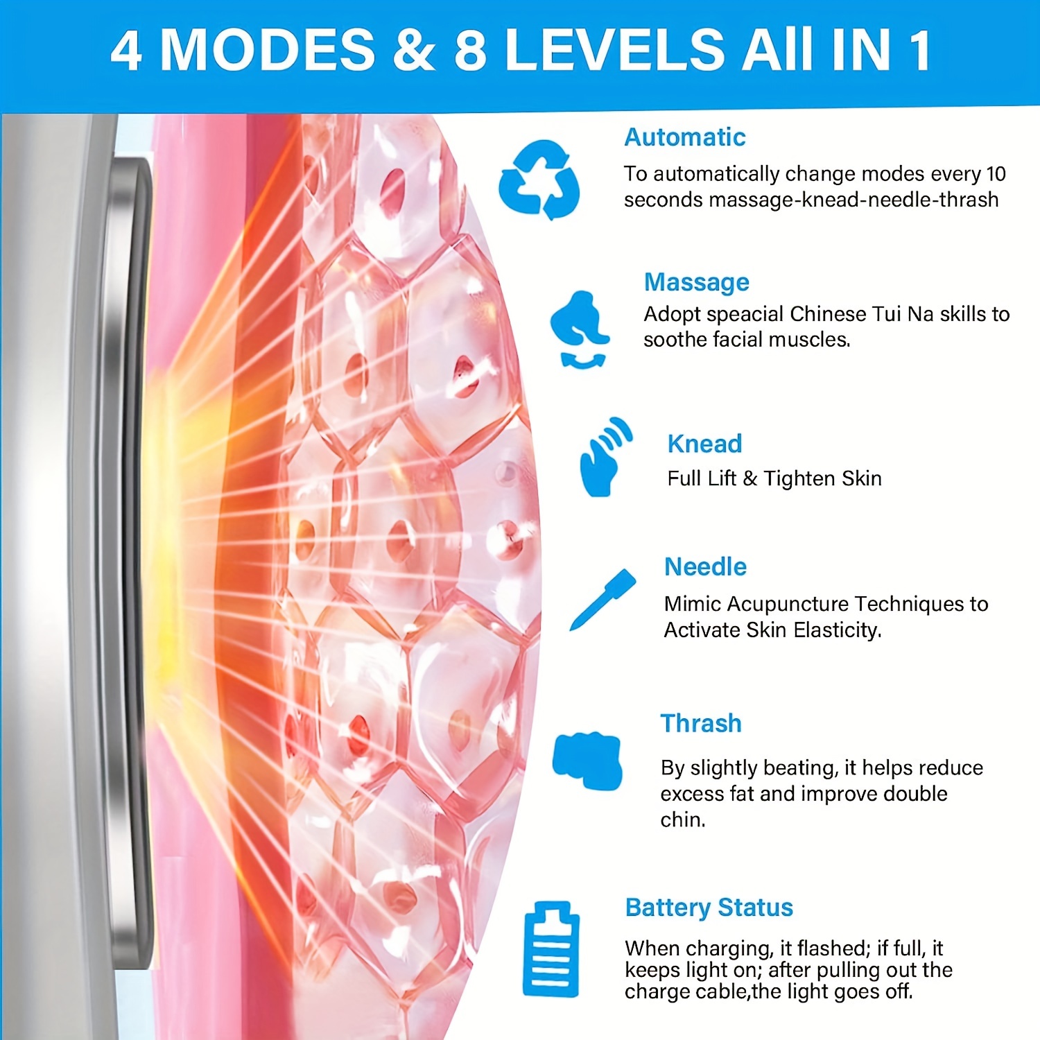 Double Chin Reducer Machine V Line Massager